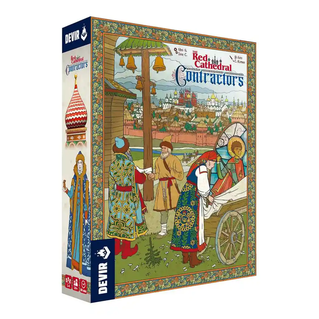 Juego De Mesa The Red Cathedral Contractors Devir Adultos