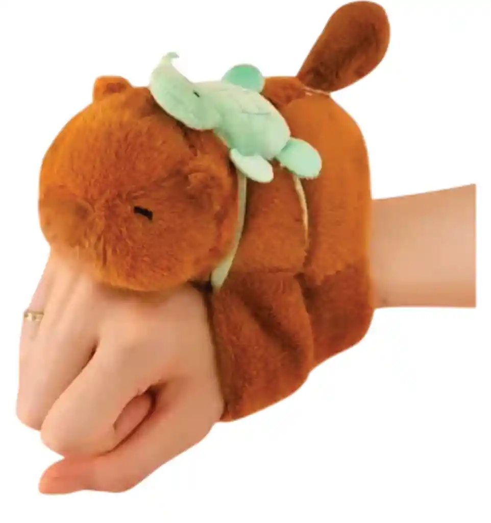 Peluche Pulsera Manilla Capibara Para Niños
