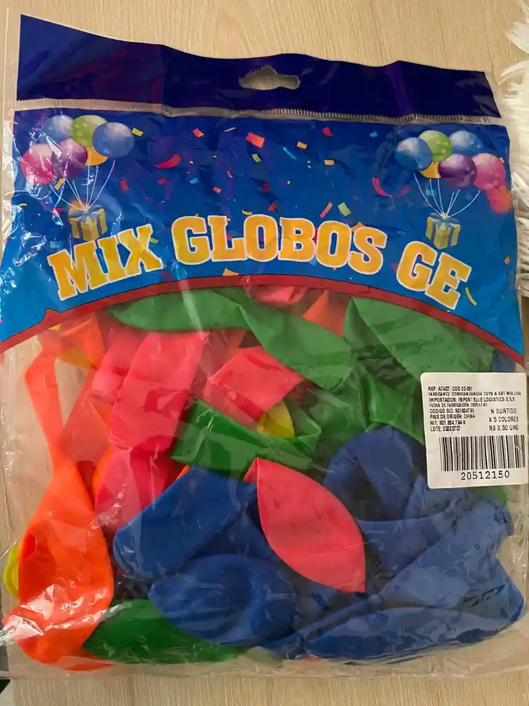 Globo Surtido Neón R9