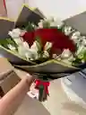 Ramo De Rosas Con Astromelias