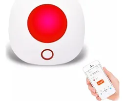 Alarma Estroboscopica Sirena Seguridad Hogar Inalambrica