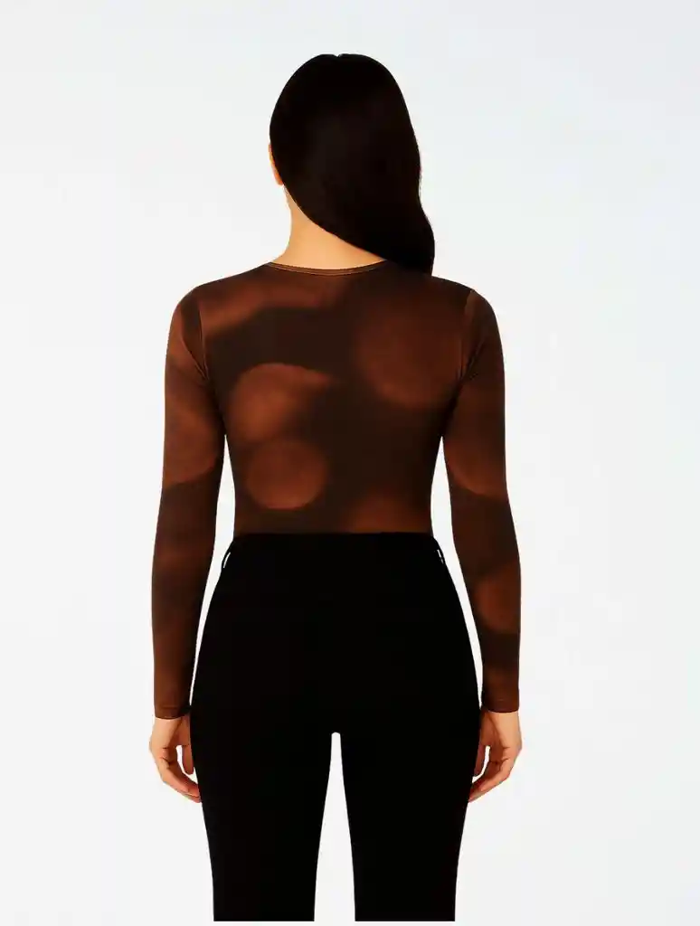 Blusa Manga Larga Mesh - The Orbit Cafe Sm