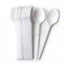 Paquete De Cucharas Plasticas Pequeñas Por 20 Unidades