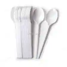 Paquete De Cucharas Plasticas Pequeñas Por 20 Unidades