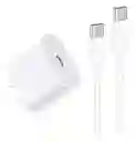 Cargador Iphone Tipo C Iphone 15/16 Carga Rapida 25w