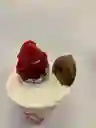 Fresas Con Crema Donut Pequeña
