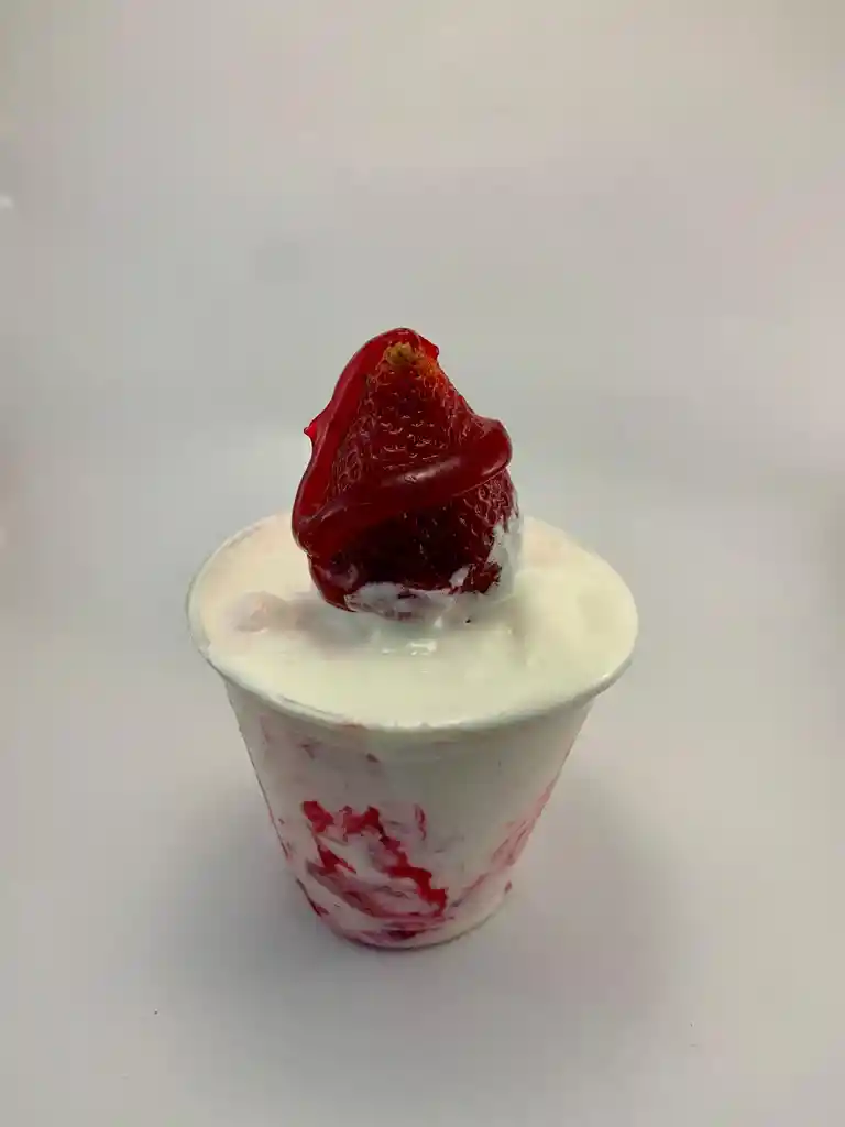 Fresas Con Crema Tradicional Pequeña