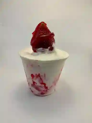 Fresas Con Crema Tradicional Pequeña