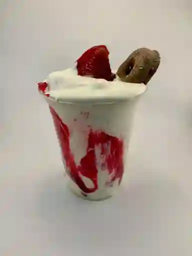 Fresas Con Crema Donut