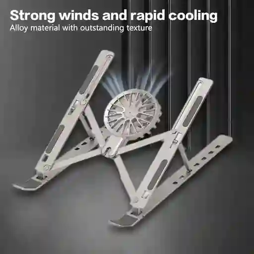 Soporte Para Portátil Reclinado Con Ventilador N2