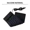 Teclado Flexible Para Computador O Tablet Negro