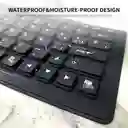 Teclado Flexible Para Computador O Tablet Negro