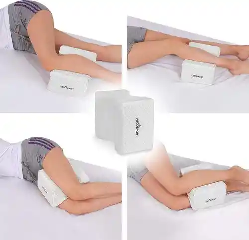 Almohada Para Rodilla Viscoelastica Abco Tech Blanco