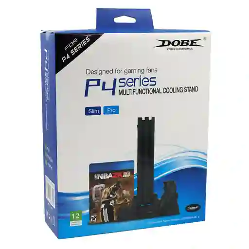 Base Refrigerante Para Consola Ps4 Slim Y Pro 3 En 1
