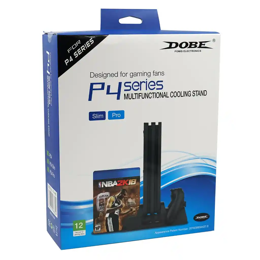 Base Refrigerante Para Consola Ps4 Slim Y Pro 3 En 1
