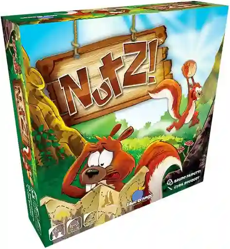 Juego De Mesa Cartas Ágil Y Divertido Nutz! Devir Niños