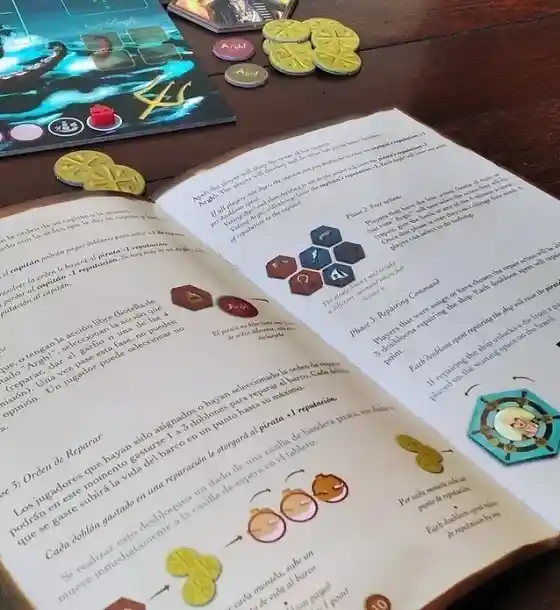 Juego De Mesa Cooperativo Ayer Devir Para Niños