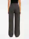Pantalón Denim Stretch Para Mujer - ⁠the Forest Gris L