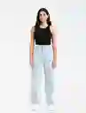 Pantalón Jean En Denim Para Mujer - ⁠the Base M