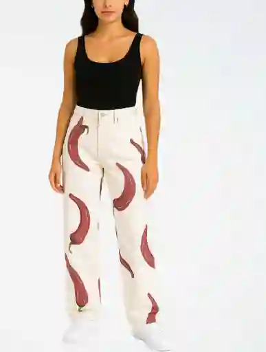 Pantalón Jean En Denim Para Mujer - ⁠the Chili L