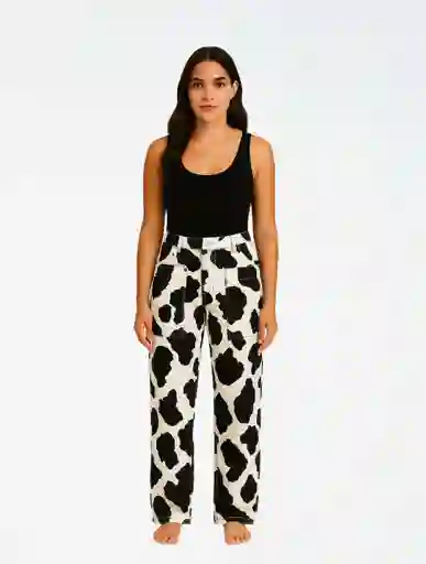 Pantalón Para Mujer Vaca - ⁠the Rodeo Negro Sm