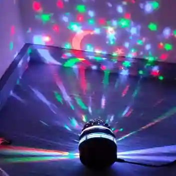 Proyector Mini Con Diseño De Estrellas Luz Nocturna