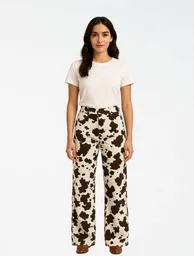 Pantalón En Denim Para Mujer - ⁠the Moocha Cafe L