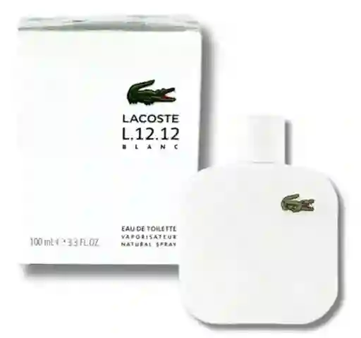 Perfume Para Hombre Lacoste Blanca L12.12 Dupp 1.1