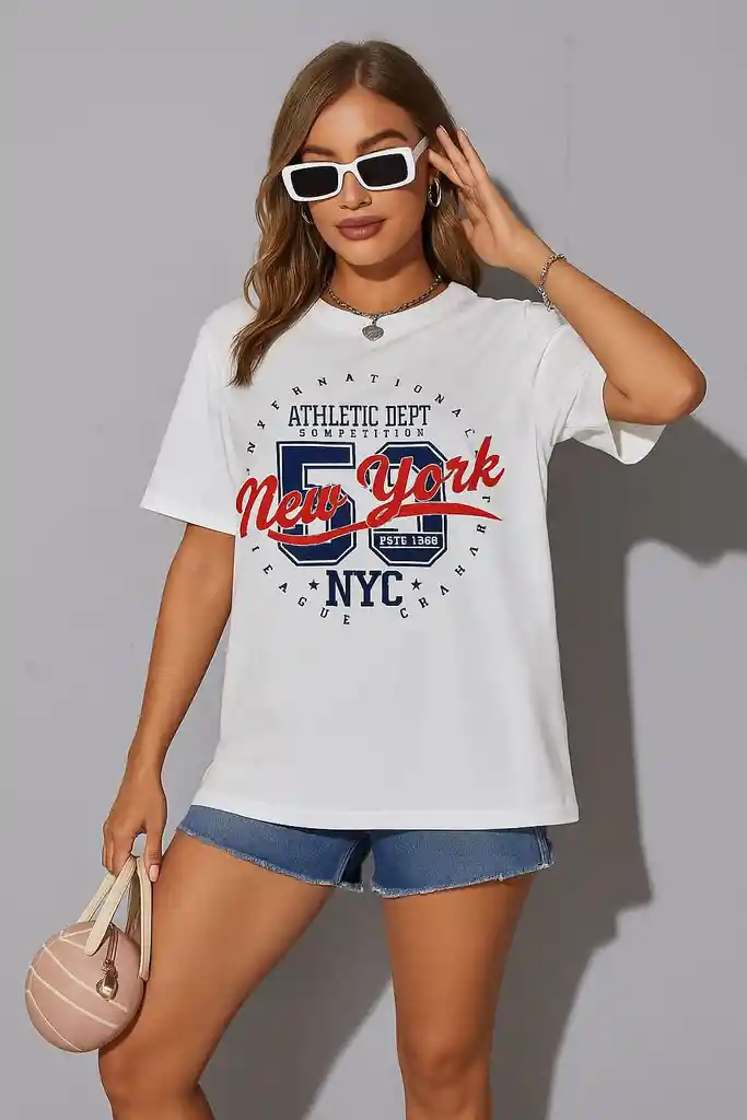 Camisa Oversize New York – Estilo Urbano Total