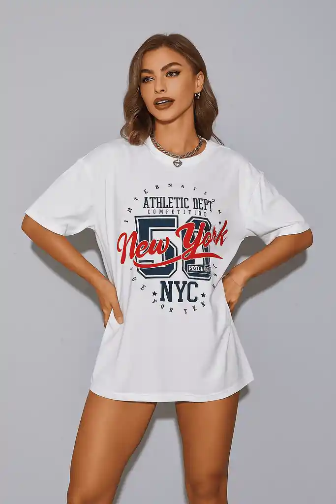 Camisa Oversize New York – Estilo Urbano Total