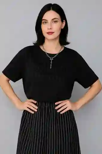 Camisa Oversize Midnight Bold Aurora"