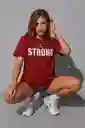 Camisa Oversize Strong Girl Energy