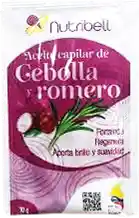 Aceite Capilar Sachet Cebolla Y Romero - Fortalece Regenera, Aporta Brilla Y Suavidad - 10 Gm.