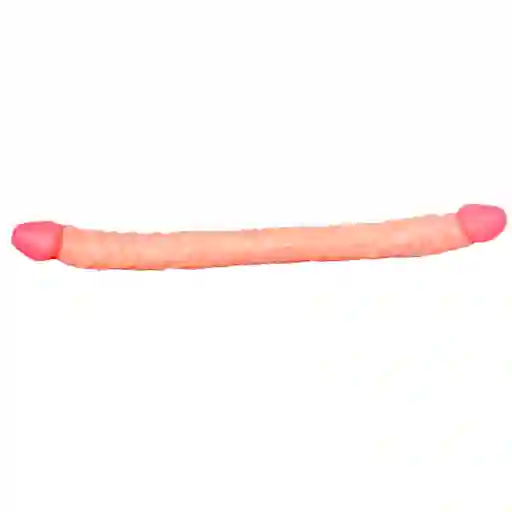 Dildo 43cm Anal Doble Cabeza Consolador Silicona Lgbti Gay Hombres Masculino Pene Double Head Gays Men