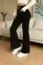 Pantalón Palazzo Pana Negro