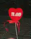 Topper En Forma De Corazon Te Amo