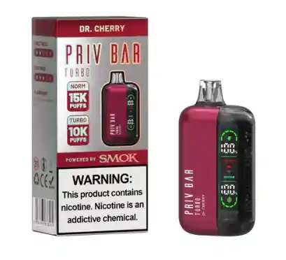 Vuse Vaper Priv Bar Turbo 15000 Puffs Cereza Paradise