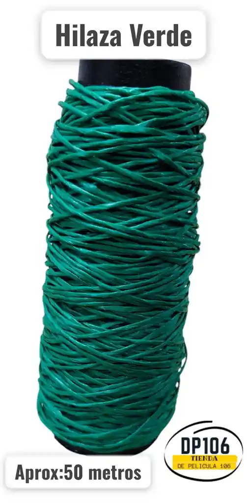 Hilaza Verde 50 Metros Pita / Cable / Fibra