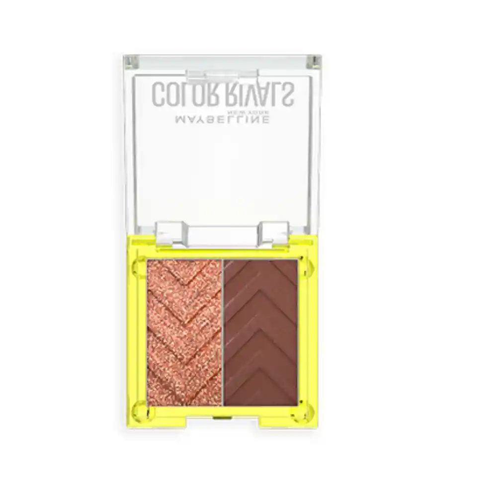 Paleta De Sombras De Ojos Maybelline Color Rivals Duo Spicy X Suave