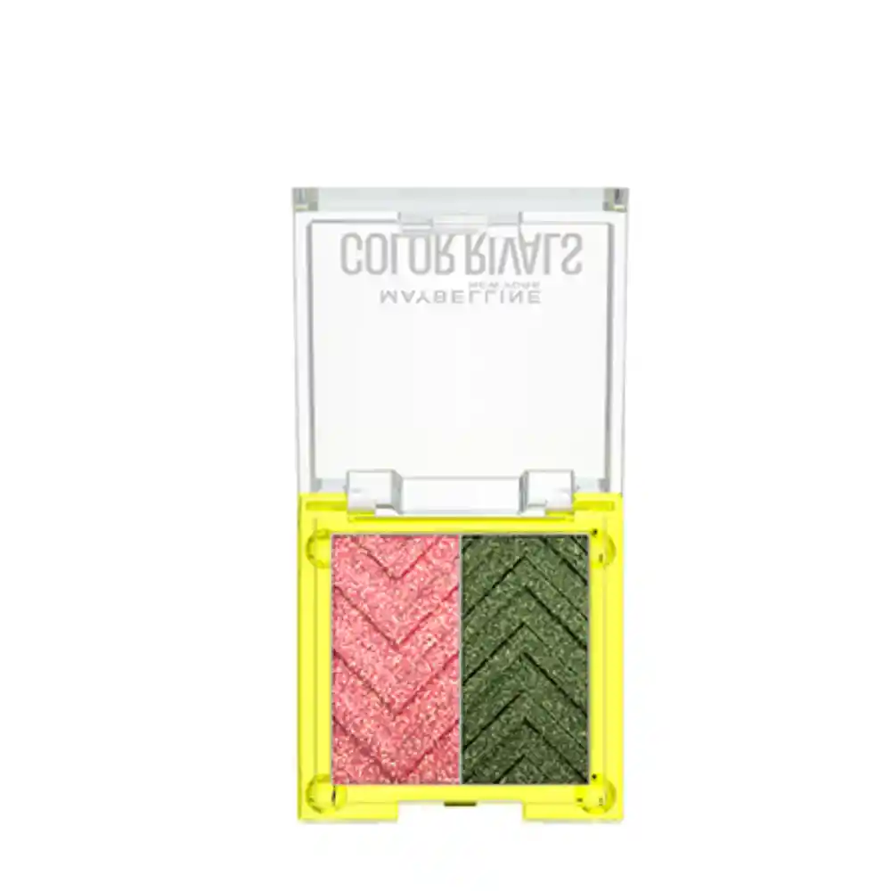 Paleta De Sombras De Ojos Maybelline Color Rivals Duo Urban X Wild