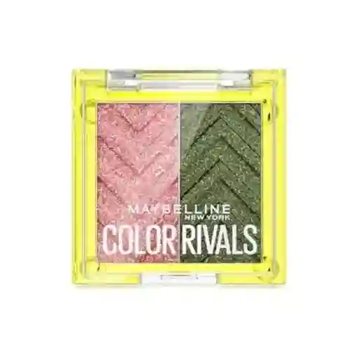 Paleta De Sombras De Ojos Maybelline Color Rivals Duo Urban X Wild