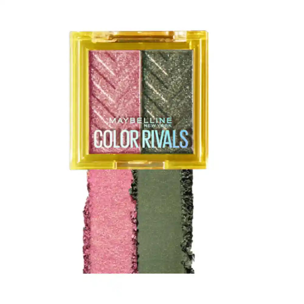 Paleta De Sombras De Ojos Maybelline Color Rivals Duo Urban X Wild