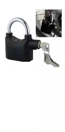 Candado Con Alarma Para Motos Y Bicicletas