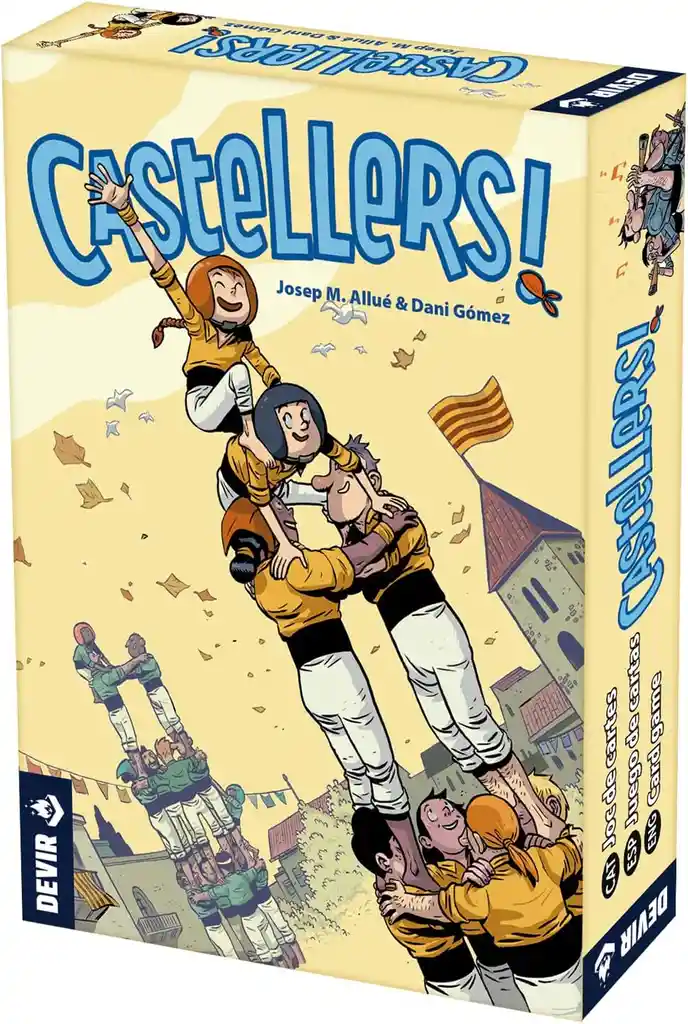 Juego De Mesa Castellers Torres Humanas Para Niños Familia