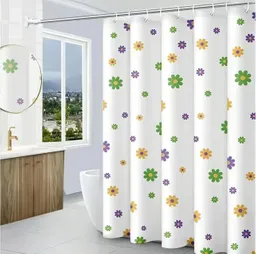 Cortina Baño 180 X 180 Cm Estampada Poliester