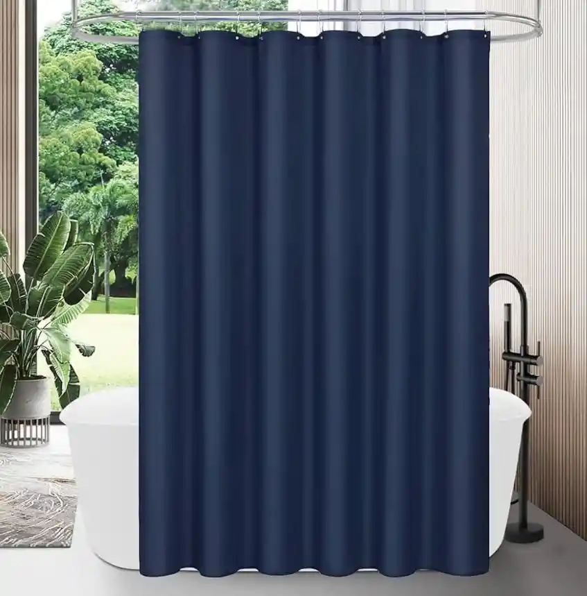 Cortina Baño 180 X 180 Cm Unicolor Material Peva