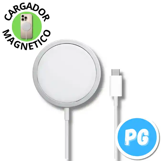Cable Cargador Tipo Magsafe 1 Para Iphone - Inalambrico Y Magnetico 15 Watts Max