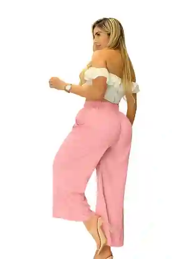 Pantalon Palazzo Bota Ancha