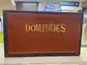 Domino Juego De Mesa Caja De Lujo Cuero Profesional 28pc Fichas 10mm