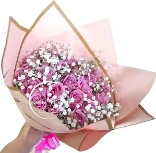 Flores Rosas Rosadas Amor Para Ti-.